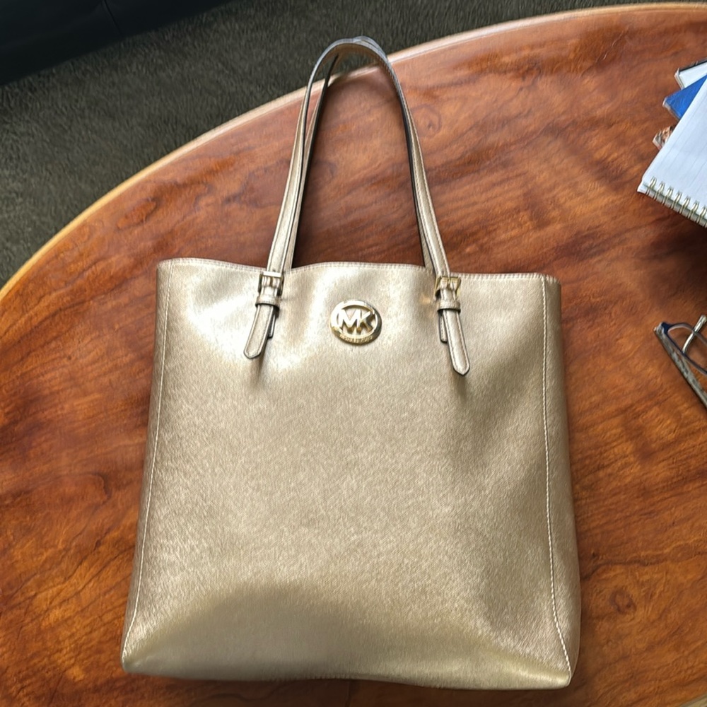 Michael Kors Gold Bag